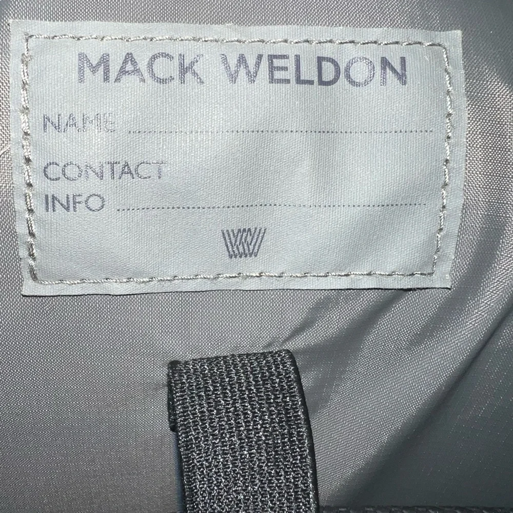 Mack Weldon Charcoal Grey Backpack - Picture 7 of 7